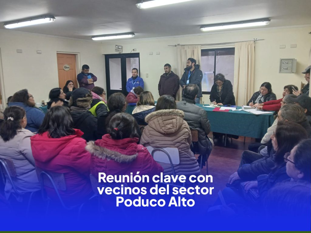 👥 ¡Trabajando en terreno junto a la comunidad de Poduco Alto! 🤝✨