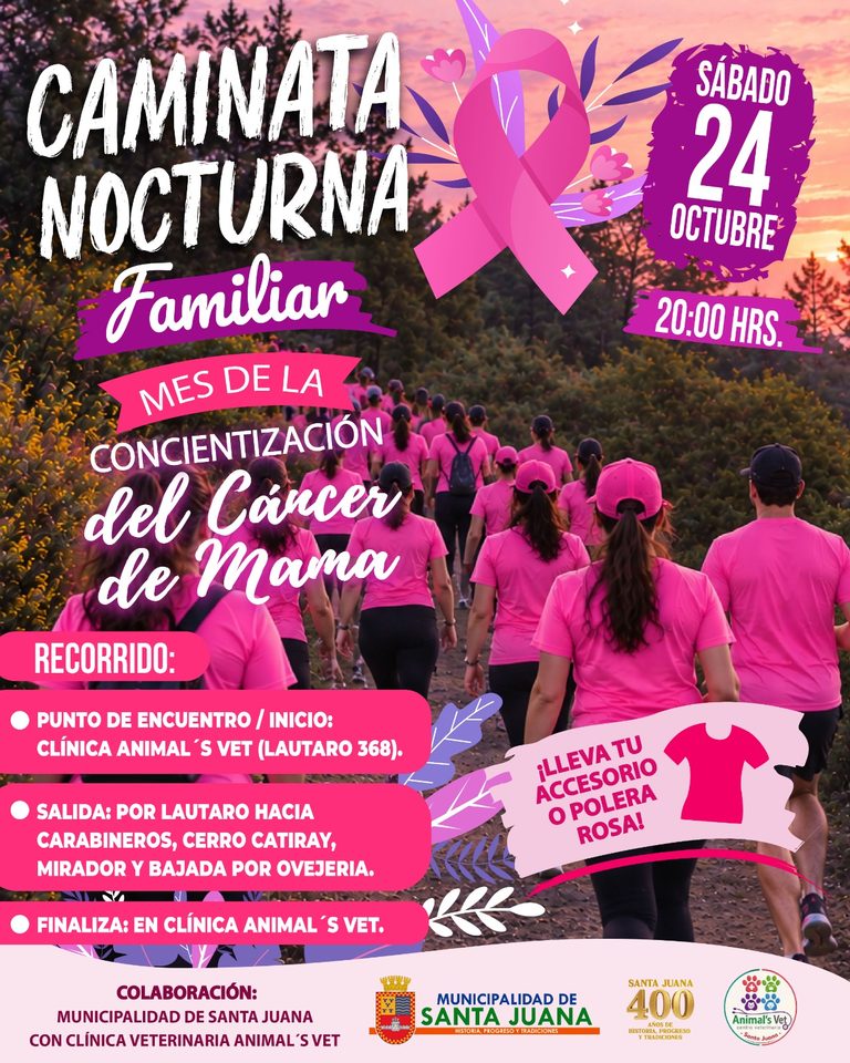¡Caminemos juntos por la prevención! 💗🚶‍♀️🚶‍♂️✨