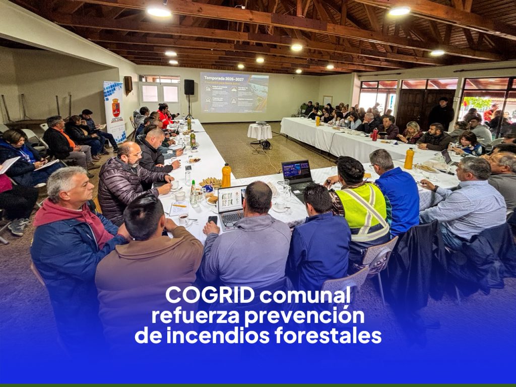 Durante esta jornada se llevó a cabo el COGRID comunal, una instancia fundamental donde se abordaron diversos puntos estratégicos en torno a la prevención de incendios forestales.