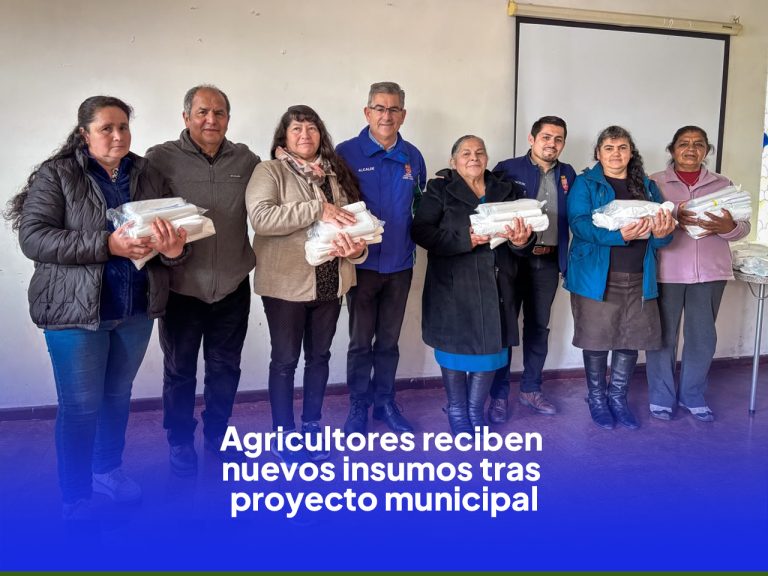 La Agrupación de Agricultores Campesinos realizó el cierre de un importante proyecto