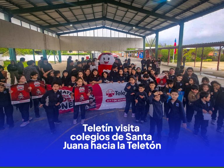❤️ ¡Teletín continúa recorriendo establecimientos educacionales de Santa Juana! ❤️✨