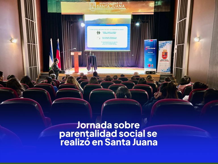 🙌 Santa Juana promueve la parentalidad social y la protección de niños, niñas y adolescentes 👧🏻🧒🏻
