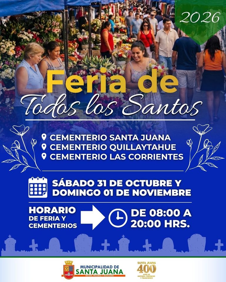 💐 ¡Nos preparamos para la Feria de Todos los Santos! 💐