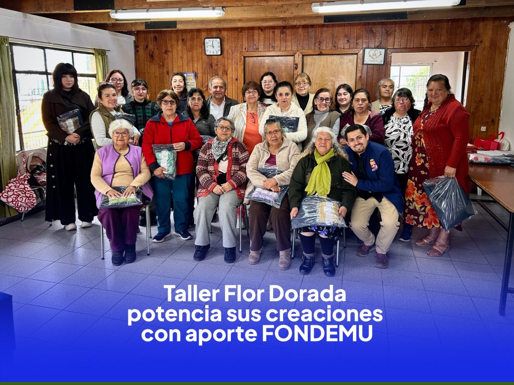Hace unos días compartimos un emotivo encuentro en la sede de la Junta de Vecinos Pedro Aguirre Cerda junto al Taller Laboral «Flor Dorada», quienes recibieron un importante apoyo financiado por el Fondo de Desarrollo de la Mujer (FONDEMU) 💛.