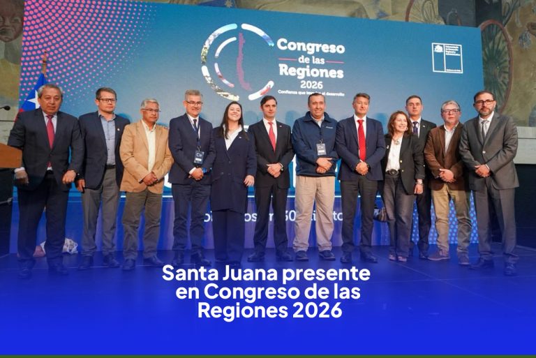 🏛️ ALCALDE DE SANTA JUANA PARTICIPÓ EN EL “CONGRESO DE LAS REGIONES 2026” EN CONCEPCIÓN 🤝✨
